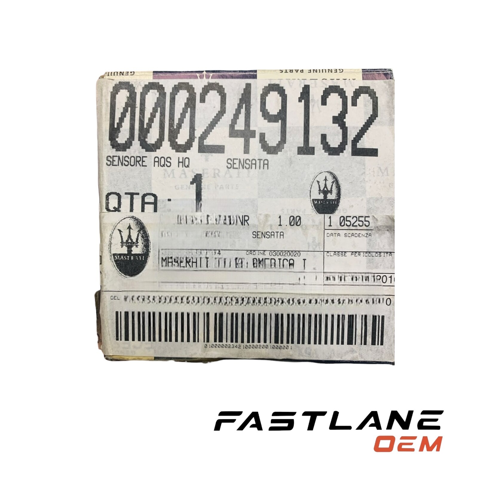 2008-2012 MASERATI QUATTROPORTE-AQS SENSOR NEW OEM 000249132