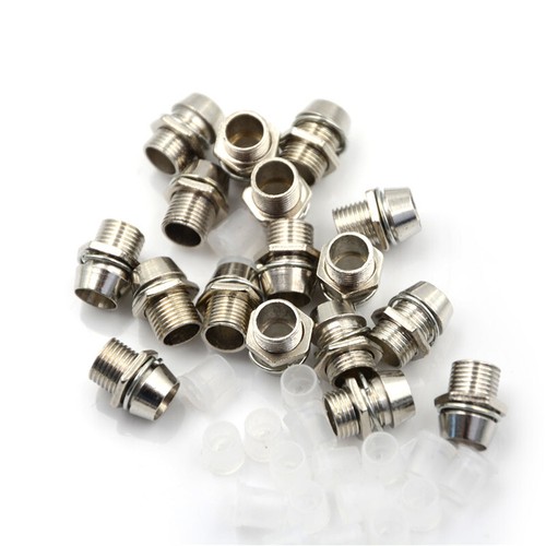 20 Pcs Copper 5mm Light Emitting Diode LED Holder Mount Panel Displ'AU - Picture 7 of 8
