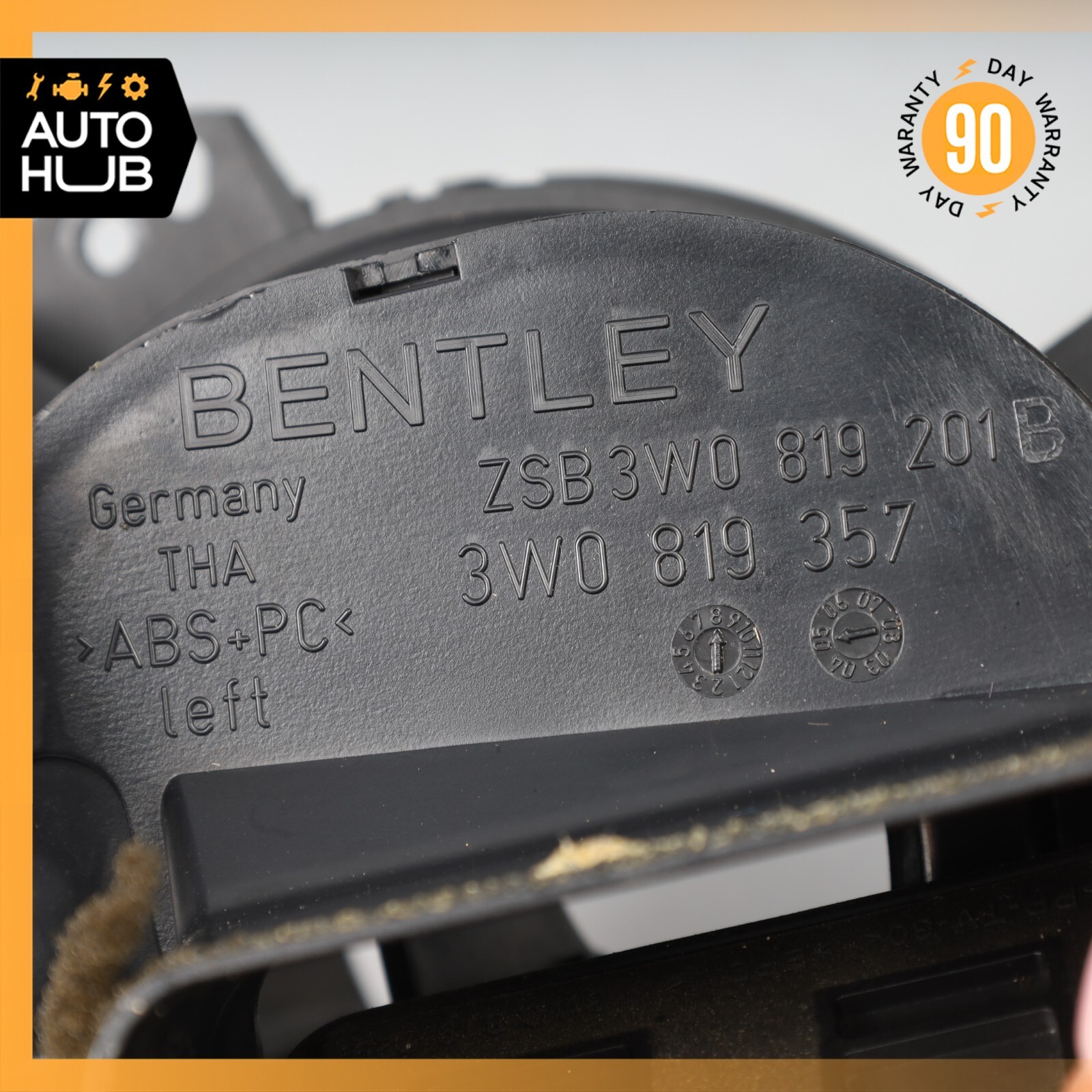 03-12 Bentley Continental GT GTC Dash AC A/C Air Vent Grill Left Side OEM