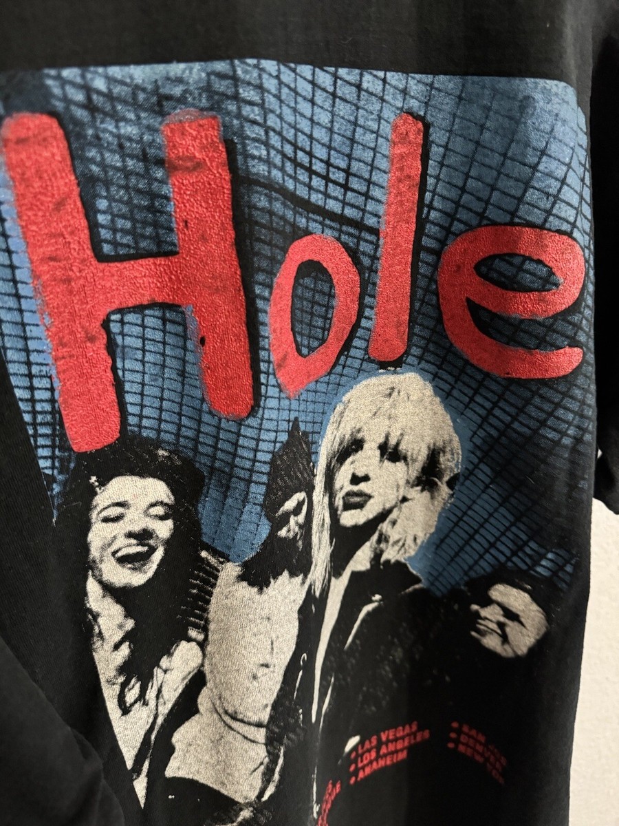Vintage Hole Band Shirt Courtney Love Parking Lot T-shirt Vintage Hole Band Shirt Courtney Love Parking Lot T-shirt