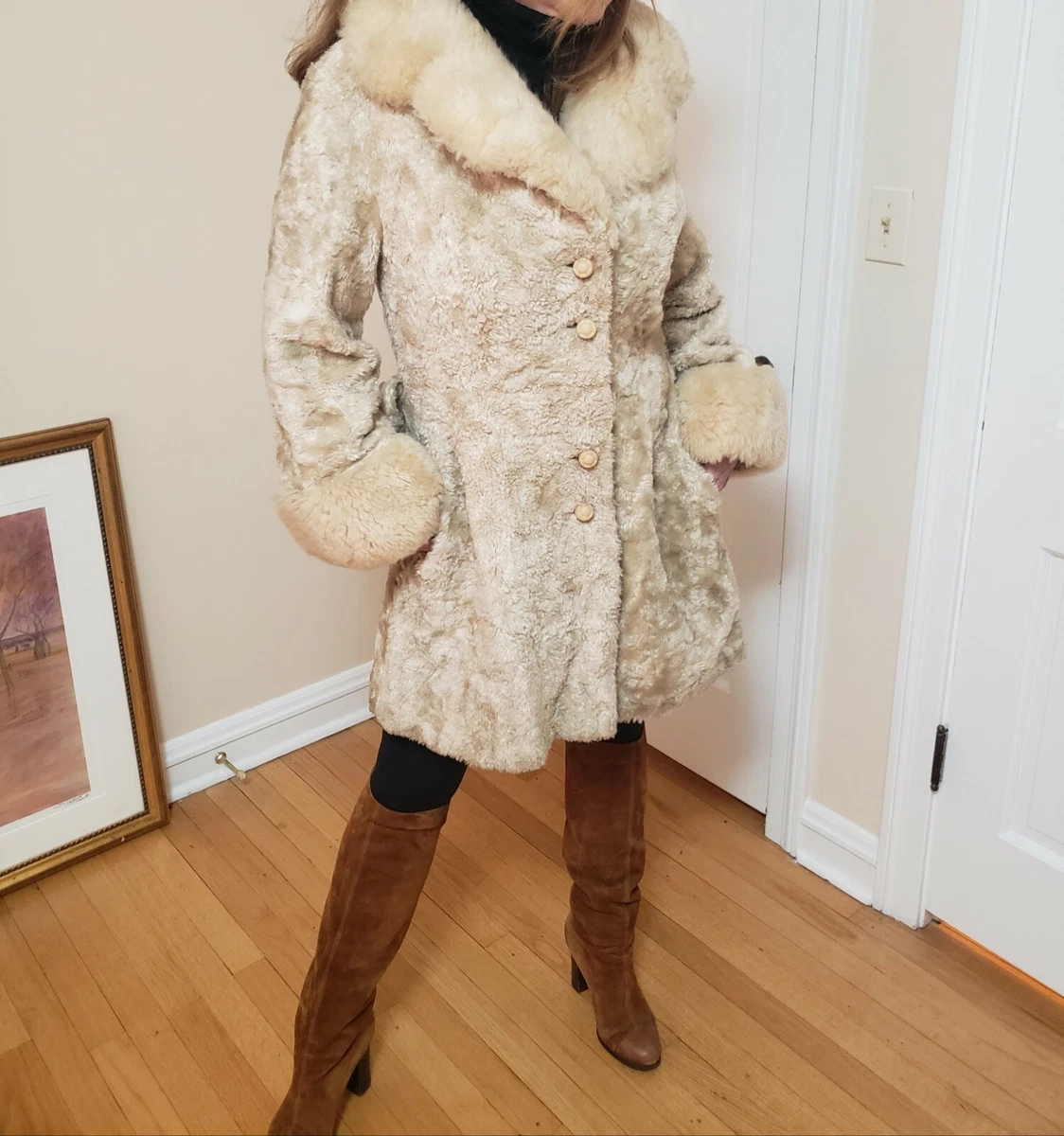 Alpaca fur hotsell coat