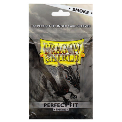 Dragon Shield Perfect Fir - Smoke - Card Sleeves (100 Sleeves)