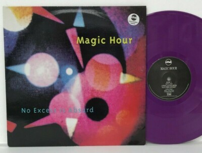 Magic Hour - No Excess Is Absurd LP 1994 UK ORIG Purple Color Vinyl CHE20LP 