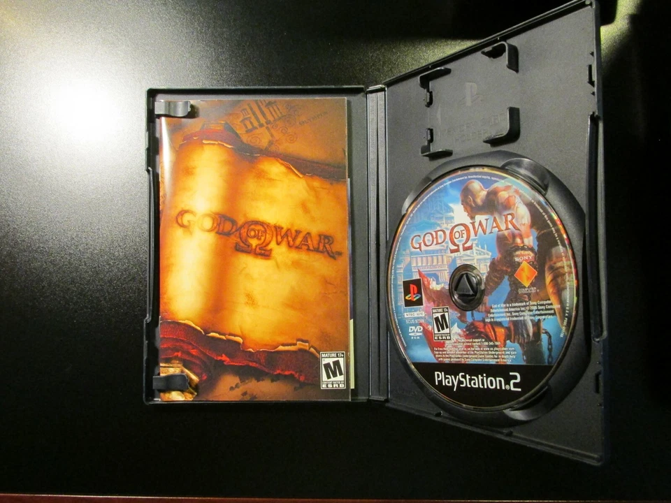 God of War (SONY PlayStation 2, 2005) PS2 BLACK LABEL COMPLETE NEW PRISTINE MINT - Image 2 of 4