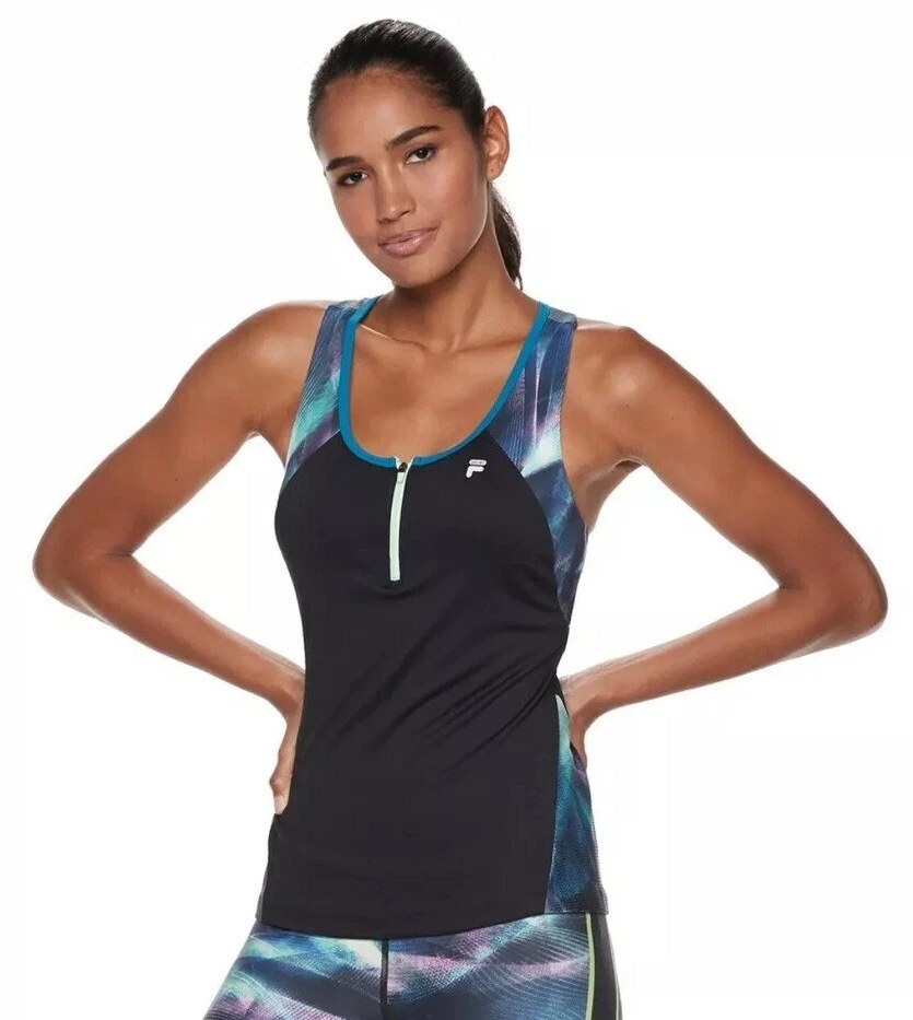 FILA SPORT TRU-DRY Shelf Bra Racerback Gym Tank Women’s Size XS NEW