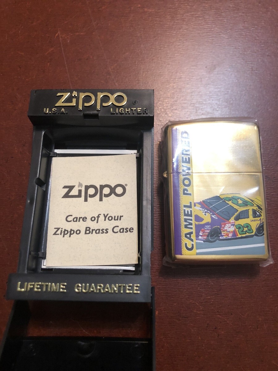 Brass Camel Joe Zippo “Camel Powered” sealed Lighter | eBay