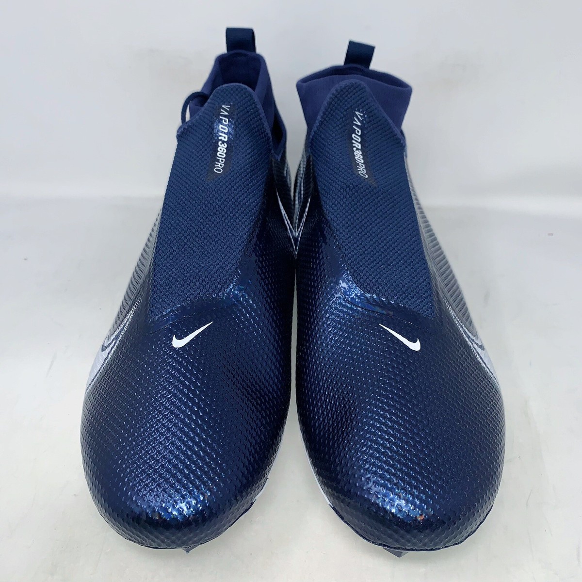 Nike Vapor Edge Pro 360 Midnight Navy Football Cleats, Size 16