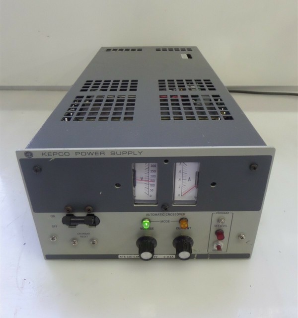 Kepco Ate 325 0 8m Variable Regulated Bench Power Supply 0 325v 0