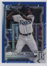 2021 Bowman Chrome Prospects Mega Box Blue Mojo Refractor /150 Jhonny Piron 0a3
