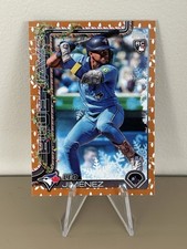 2025 Topps Holiday Golden Holiday Lights Leo Jimenez #H57 Toronto Blue Jays