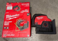 Milwaukee 3622-20 M12 Cross Line With Plumb Point Green Laser Level (Tool Only)