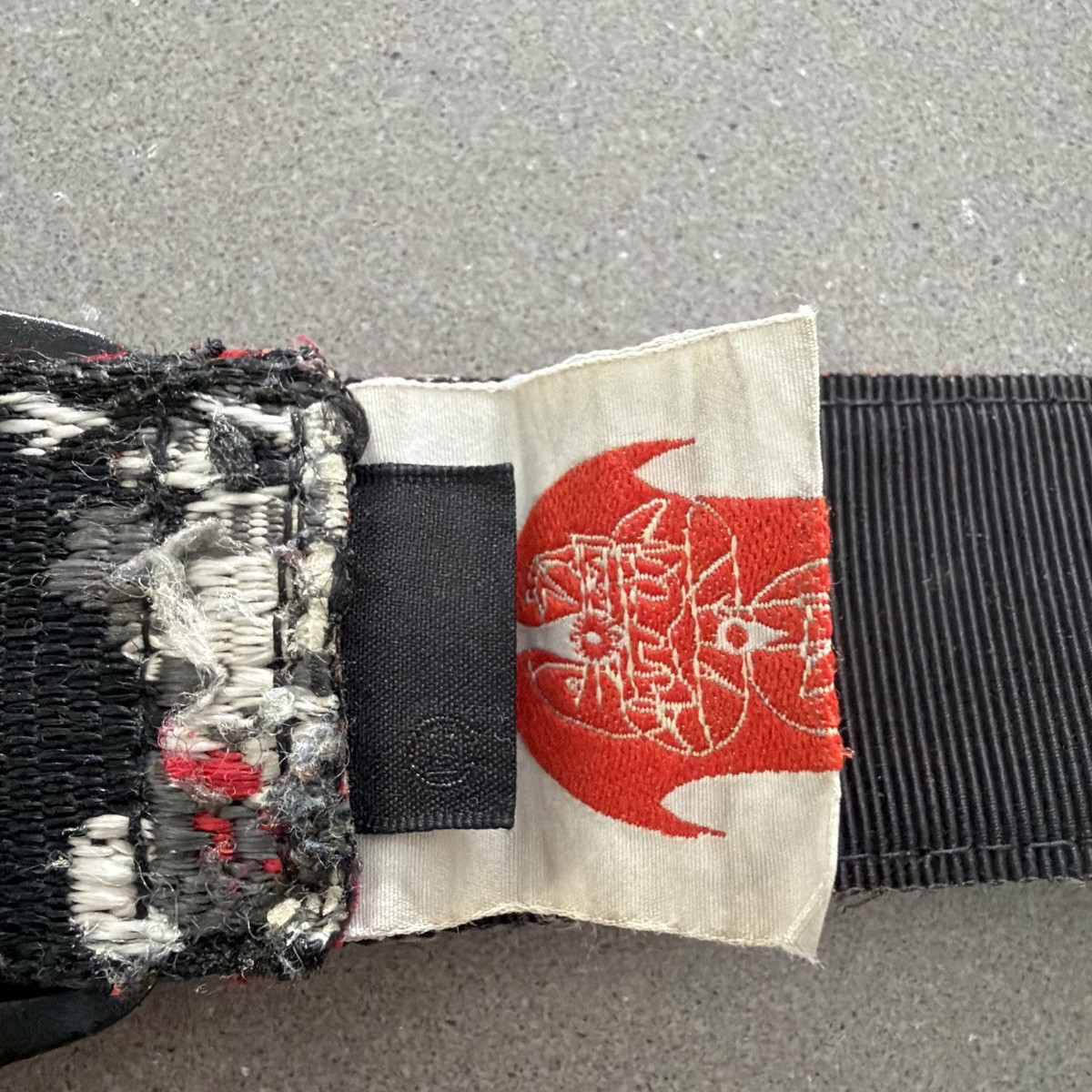 Vintage Undercover X Skoloct NGAP Woven Climbing Belt Japan Circa