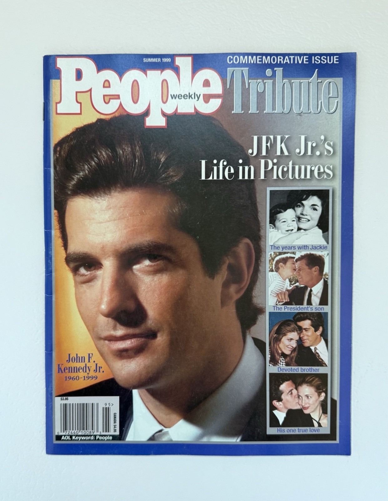 People Magazine Tribute Commemorative Issue JFK Jr.’s Life in Pictures 1999