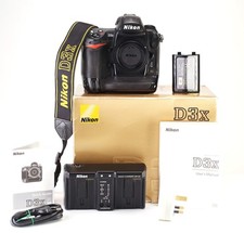 Nikon D3X Camera Body Only & Generic Battery & MH-22 Charger Boxed
