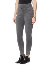 DG2 Diane Gilman Grey Average Virtual Stretch Ultra Skinny Jegging S New Jeans