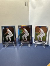 Gage Stanifer Reptilian Refractor + 1st Bowman 2026 Bowman Chrome + Base
