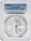 2024-W $1 American Silver Eagle Burnished SP69 PCGS