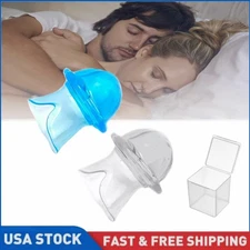 Anti Snoring Tongue Device Sleep Apnea Aid Stop Snore Sleeve Aone Silicone 1/2/4