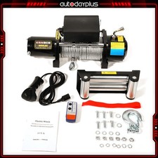 8000lbs Electric Winch Steel Cable 3-stage Planetary Pure Copper Motor Durable 8000lbs Electric Winch Steel Cable 3-stage Planetary Pure Copper Motor Durable