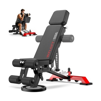 Commercial Adjustable Weight Bench, Heavy Duty 1800LBS Workout Bench for Home...