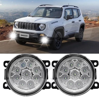 Front Clear Bumper White Fog Light Driving Lamp For Mitsubishi Eclipse 2006-2012