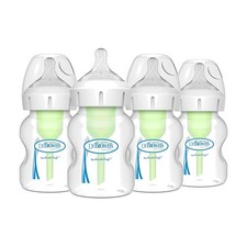 Dr. Brown  s Natural Flow Baby Bottles, Slow Flow, 4 Pack