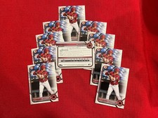 Sal Stewart 2022 1st Bowman Draft #BD-122 Cincinnati Reds (lot of 10)