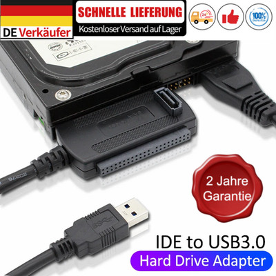 USB 2.0 to IDE/SATA 2.5'' 3.5'' Hard Drive Disk HDD Converter Adapter Cable New