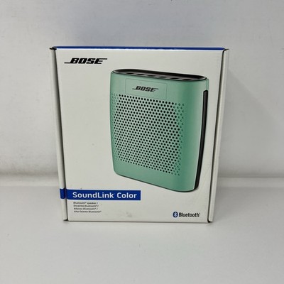 Bose SoundLink Color Bluetooth Speaker Mint Green Blue New Sealed