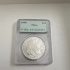 1888 Morgan Dollar MS64 PCGS Silver Uncirculated $1 Coin 07182.64/2163451