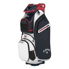 Callaway CARGO Golf Cart Bag NEW White Navy Red Flag 14-Way