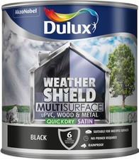 Dulux Weathershield Multi Surface 2.5L Black