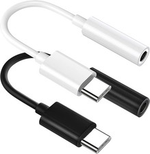 Image of USB-C Type C To 3.5mm Aux Audio Headphone Earphone Adapter Jack Adaptor