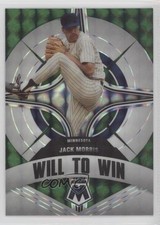 2022 Panini Mosaic Will to Win Green Mosaic Prizm Jack Morris #WW-9 HOF 1gp2
