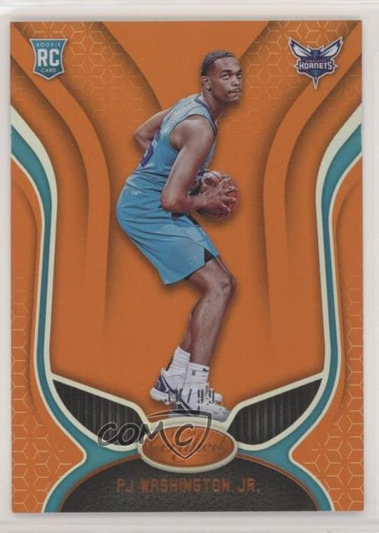 2019 Certified Rookies Mirror Orange 30/99 PJ Washington Jr #161 Rookie RC 0lm