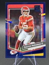 2023 Panini Clearly Donruss - Patrick Mahomes II #25 Blue /99