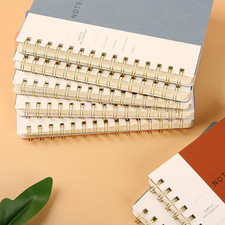 Spiral Notebook-5.75" x 8.125" College Ruled Journal with Inner Pockets and 1...