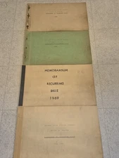 Chicago Union Station Company Ledger Book Memorandum On recuring Bills Railroad