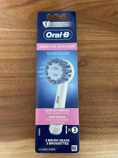 Oral-B Sensitive Gum Care Replacement Brush Heads - 3 Count