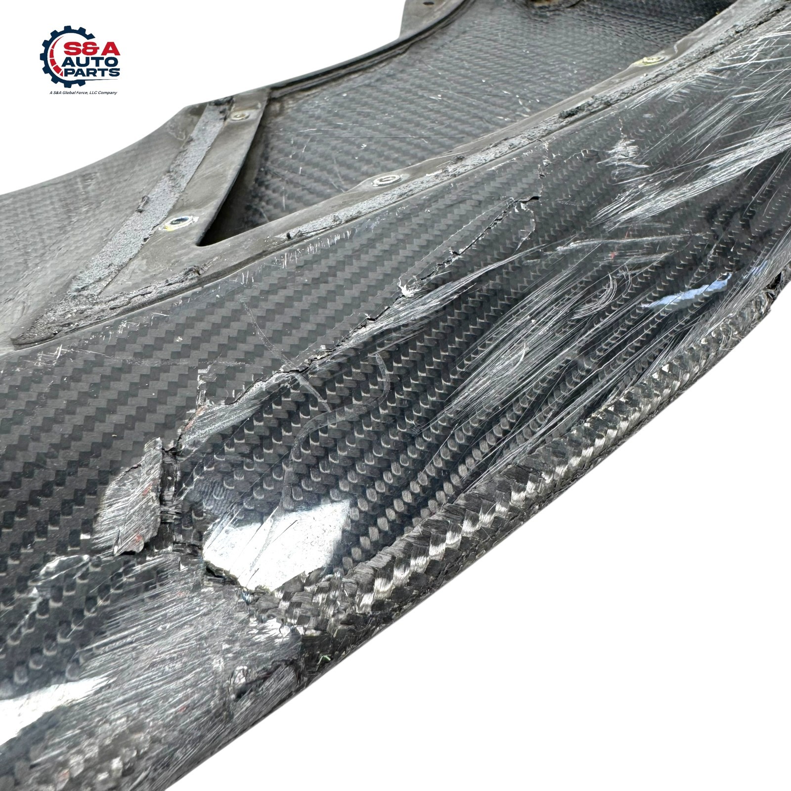 2015-2019 Bentley Bentayga Front Lip Carbon Fiber Spoiler