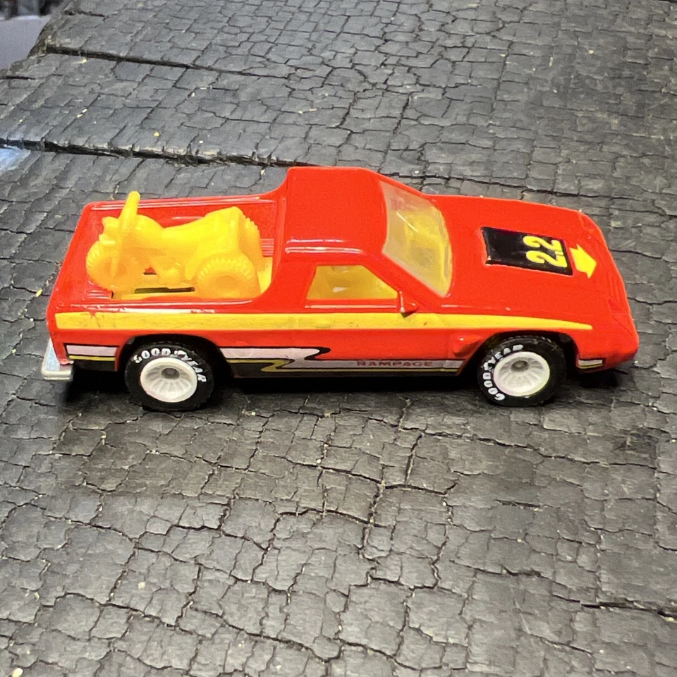 Dodge Rampage 1983 Hot Wheels vintage con neumáticos de goma de 3 ruedas muy buen estado Foto 4 de 4