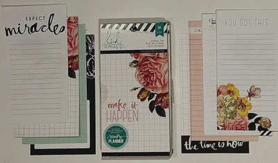 Heidi Swapp CARDSTOCK JOURNALING PAD- (36 double-sided pages) save 75%