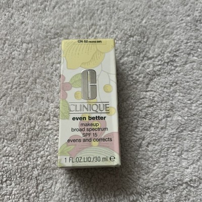 Clinique Even Better Makeup CN 52 Neutral MF 1 OZ 30 ml Spf 15