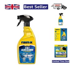 Rain-X 2-in-1 Spray: Glass Cleaner + Rain Repellent, 500ml for Ultimate Clarity