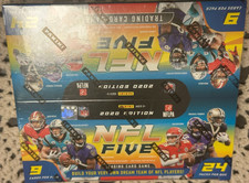 One Box NFL Five 2020 Edition Booster 24 Pack Box 9 Cards Each Pack RARE
