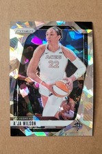 2024 Panini Prizm WNBA - A'ja Wilson #86 Ice Prizm