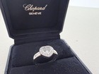 Vintage Chopard Happy Diamonds 18k White Gold Ring with Box / Size 6.25 — photo 4