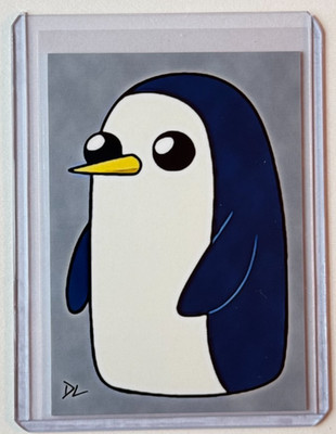Gunter Limited Edition Artist Signed  Adventure Time  Trading Card 2/10