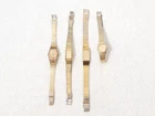 Lot of 4 Seiko Women Gold Tone Plated Quartz Vintage Watches Parts Repair