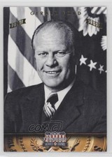 2012 Panini Americana Heroes & Legends Gold Proof 9/10 Gerald Ford #38 7ov